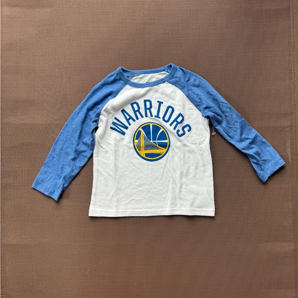 Golden State Warriors long sleeve toddler 18-24 months NWOT